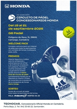 Cartel del torneo